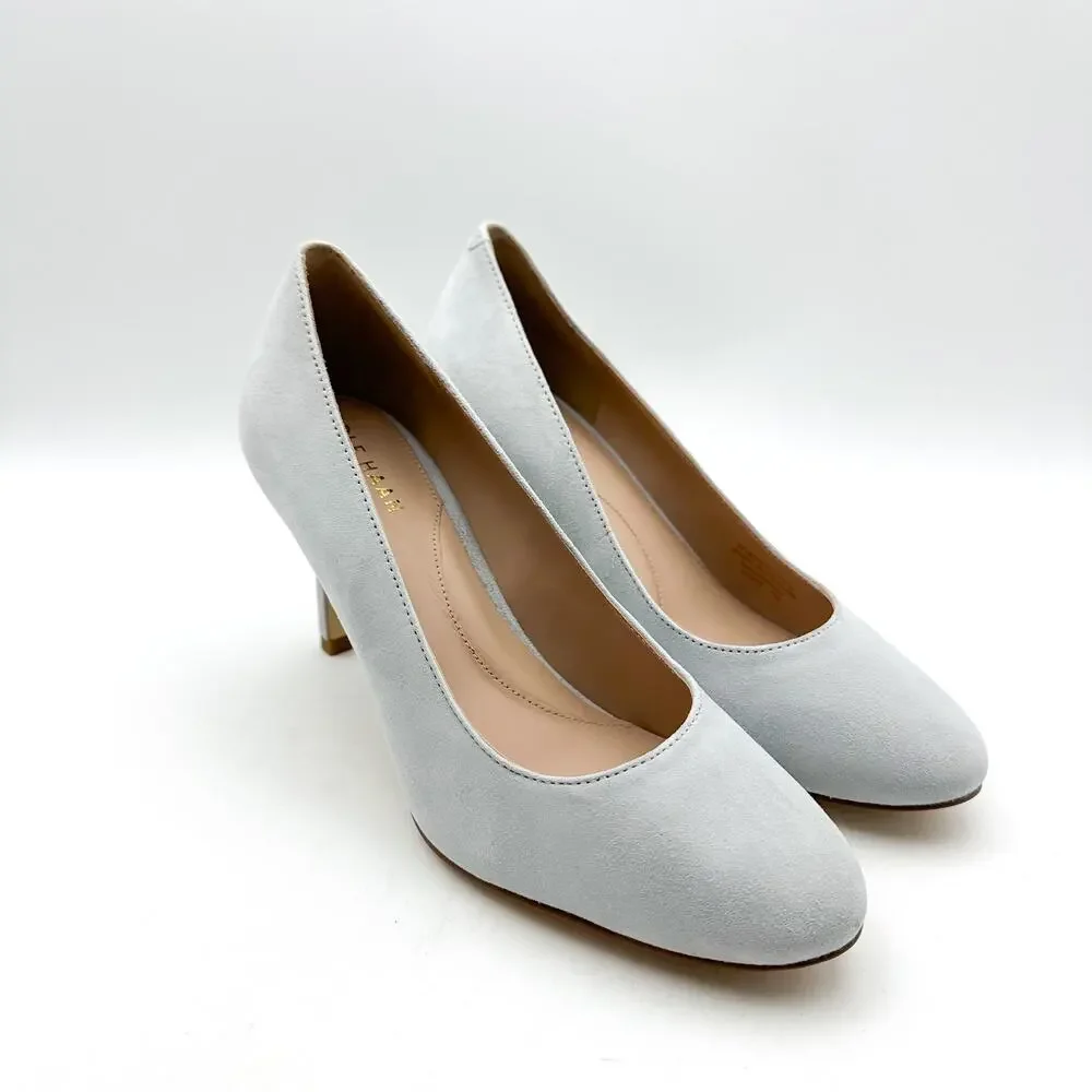 Cole Haan Womens Gabbie Pumps Size 5.5 Light Grey Blue NWOB
